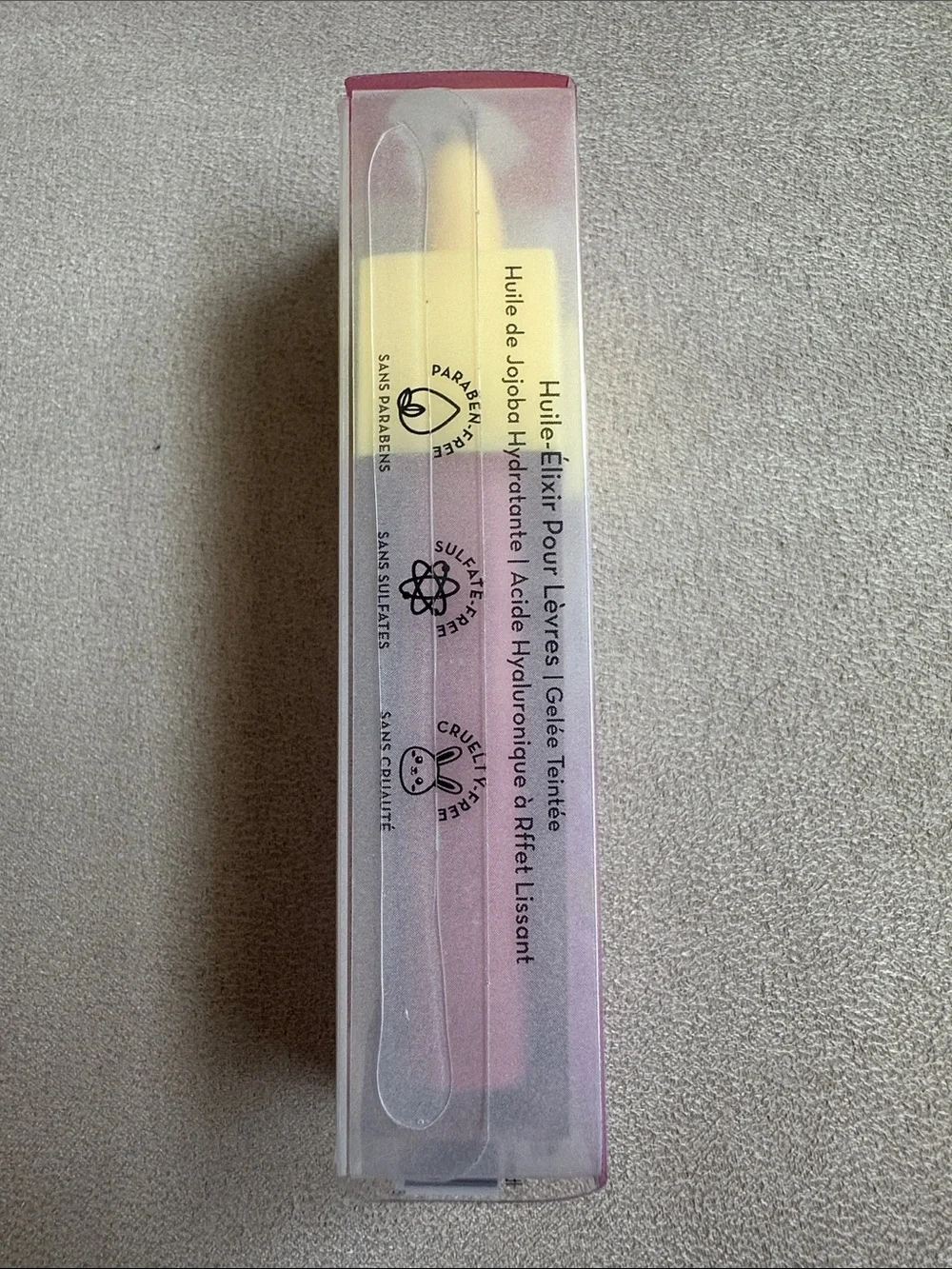 Crème Shop Lip Oil Elixir Tinted Jelly “Pink About Me’ – NEW – Korean Lip Care